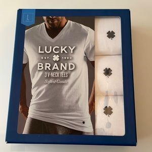 Lucky brand v neck t shirts